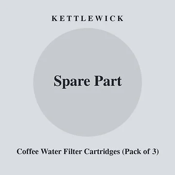 Kettlewick Coffee Water Filter Cartridges (Pack of 3)