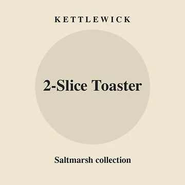 Kettlewick Saltmarsh 2-Slice Toaster